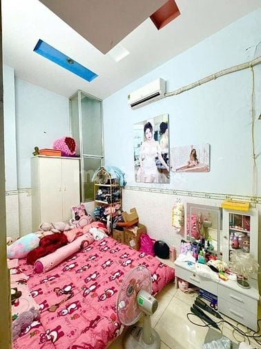 Nhà Lê Văn Quới. Đường Số 14. 4x8. Trệt 2 Lầu. Hẻm 4m Thông. 