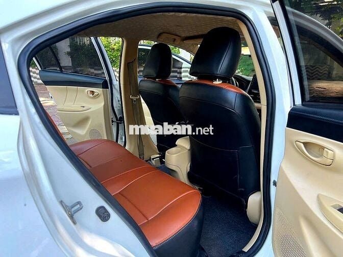 Toyota Vios 2017 1.5E MT - Trắng đẹp