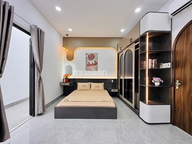 Bán nhà Đường Nguyễn Thị Tần p2 q8. 4,850tỷ|58,1m2. Hẻm xe hơi.