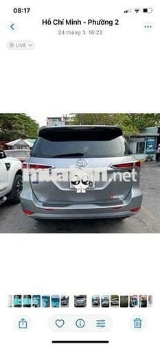 Toyota Fortuner 2017 2.4G 4x2 - 170000 km