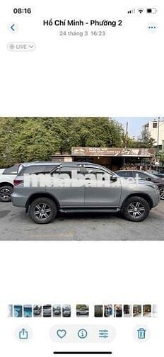 Toyota Fortuner 2017 2.4G 4x2 - 170000 km