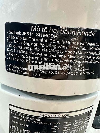 shmode 2018 mới 99% zin 100% ko 1 vết trầy