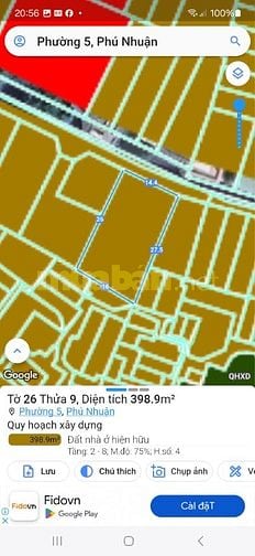 Bán nhà hẻm xe tải Nguyễn Văn Đậu quận Phú Nhuận giá 90 tỷ