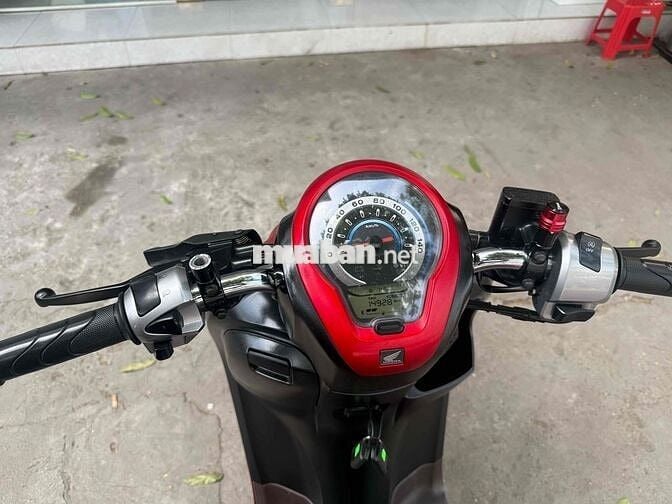 Honda Scoopy 2021 đỏ nhám khoá smartkey biển 83