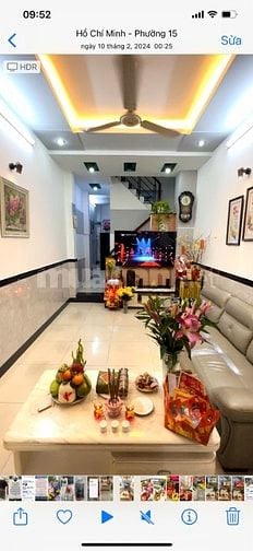 Nhà hẻm xe tải, cách đường lớn 30m