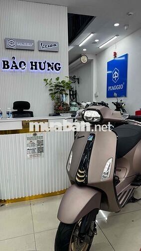 Vespa Sprint nâu đồng nhấm siêu đẹp ngay chủ
