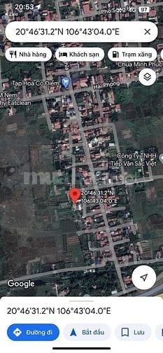 Bán đất ngõ Hoà Nghĩa -Dương Kinh