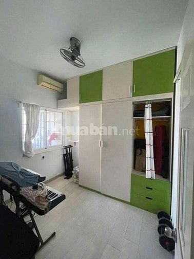 Chung cư 10A Trần Nhật Duật,Tân Định,Quận 1: 2p ngủ,nội thất,12.5tr