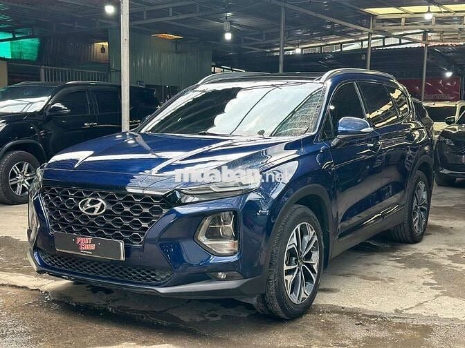 Hyundai SantaFe 2020 2.2D Premium AWD,màu xanh