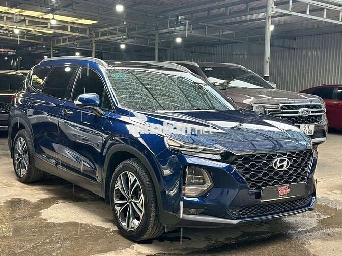 Hyundai SantaFe 2020 2.2D Premium AWD,màu xanh