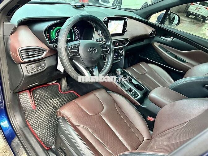 Hyundai SantaFe 2020 2.2D Premium AWD,màu xanh