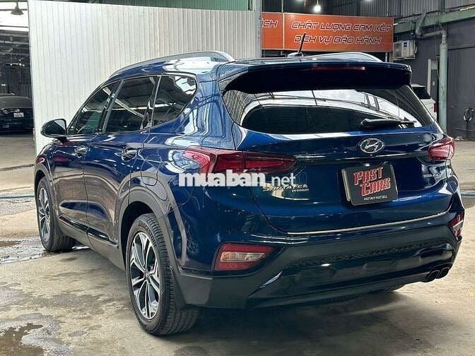 Hyundai SantaFe 2020 2.2D Premium AWD,màu xanh