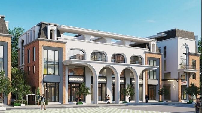 Bán shophouse Palmy Biztown – HDB Thanh Trì – 75m² – giá 150tr/m² – ti