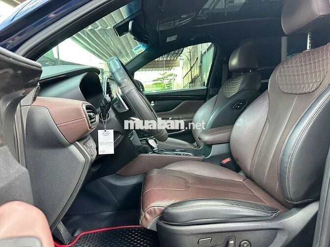 Hyundai SantaFe 2020 2.2D Premium AWD,màu xanh