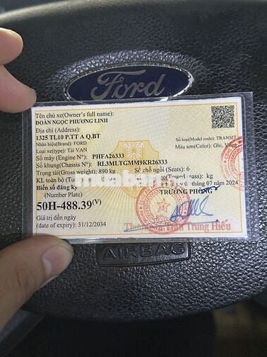 xe Ford Transit 20***9 km
