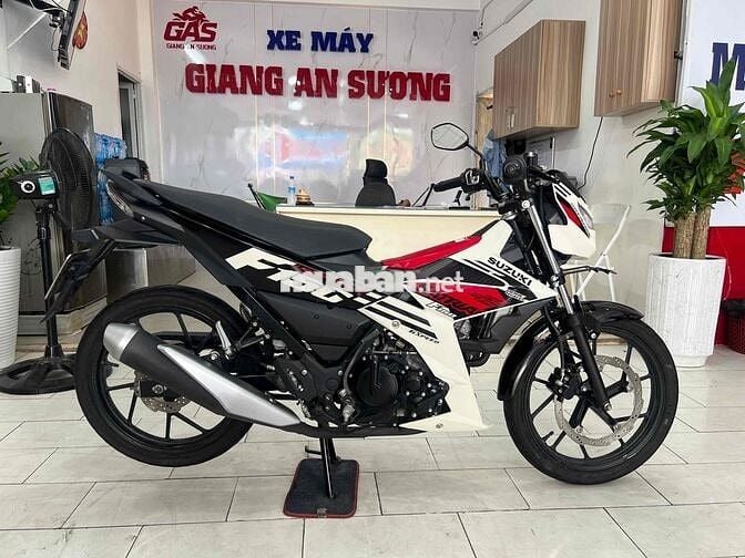 Suzuki Satria 150 đk 2022 màu trắng đỏ BST