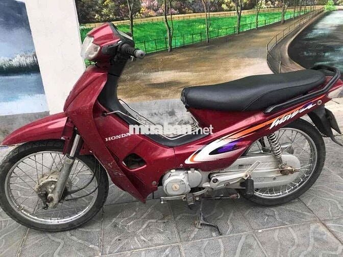 bán xe wawe an pha màu đỏ nguyên bản