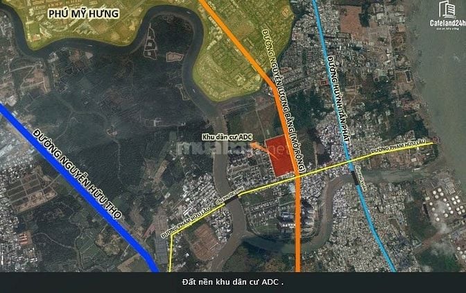 Thanh lý 35 nền Khu dân cư ADC Phú Mỹ, Q7. DT 100m2 - Giá 3.5 tỷ