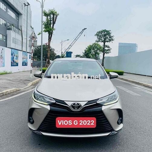Toyota Vios 2022 G 1.5 CVT - Nâu Vàng