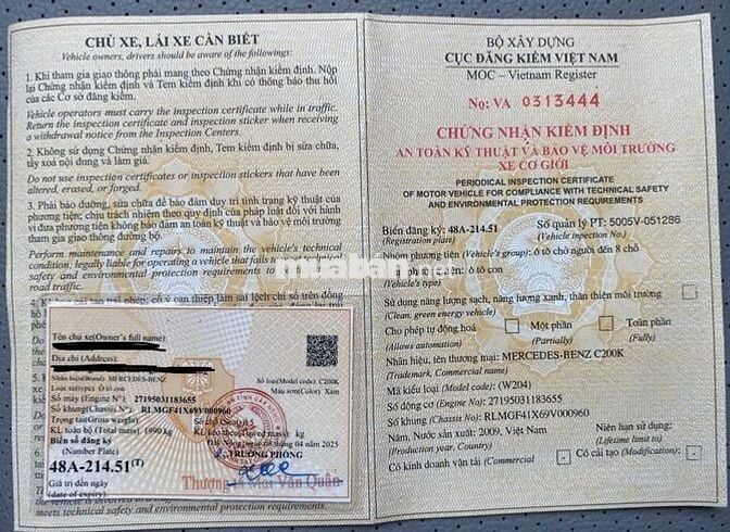 C200 model 2010 đi đúng 93 ngàn nguyên zin 90%
