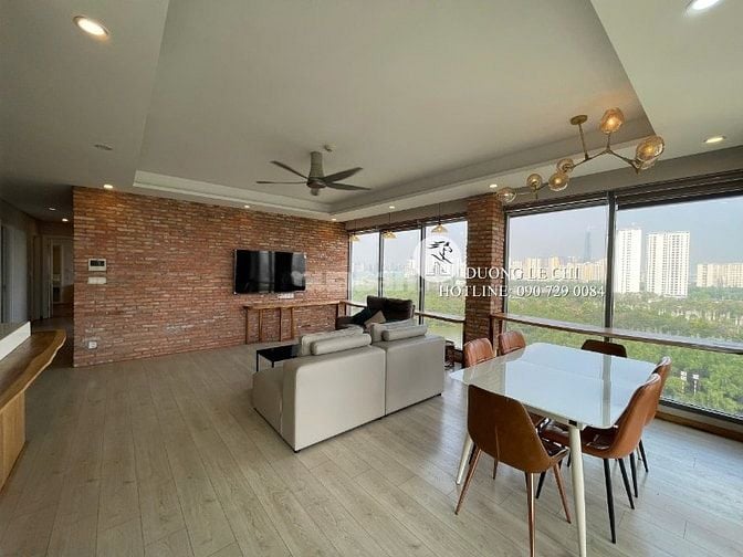 Bán căn hộ 3 phòng ngủ Đảo Kim Cương Quận 2, view sông Sài Gòn, Q.1