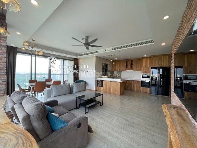 Bán căn hộ 3 phòng ngủ Đảo Kim Cương Quận 2, view sông Sài Gòn, Q.1