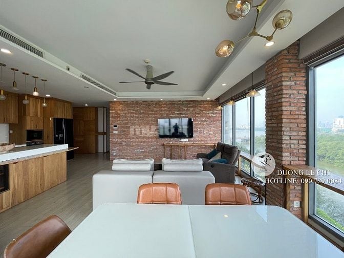 Bán căn hộ 3 phòng ngủ Đảo Kim Cương Quận 2, view sông Sài Gòn, Q.1