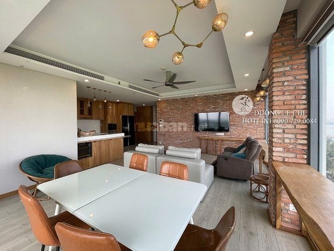 Bán căn hộ 3 phòng ngủ Đảo Kim Cương Quận 2, view sông Sài Gòn, Q.1