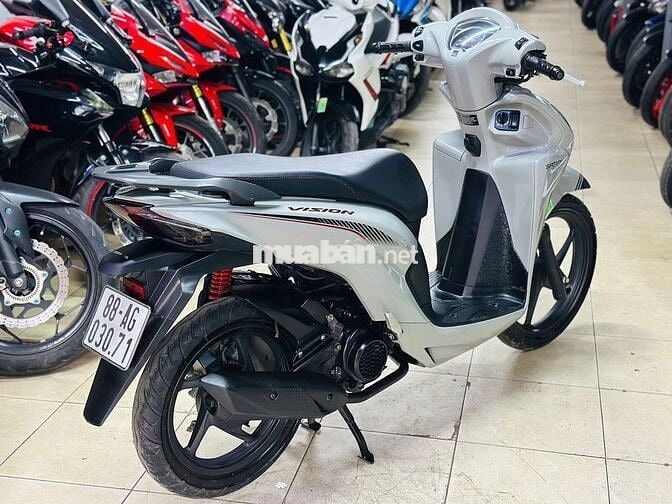 XE MÁY THỊNH PHÁT - VISION 110 XÁM XI MĂNG XE LƯỚT