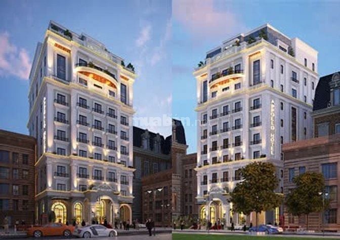 Bán Khách Sạn Phố Nguyễn Thái Học 215m2 Xây 11 Tầng 40 Phòng MT 9M