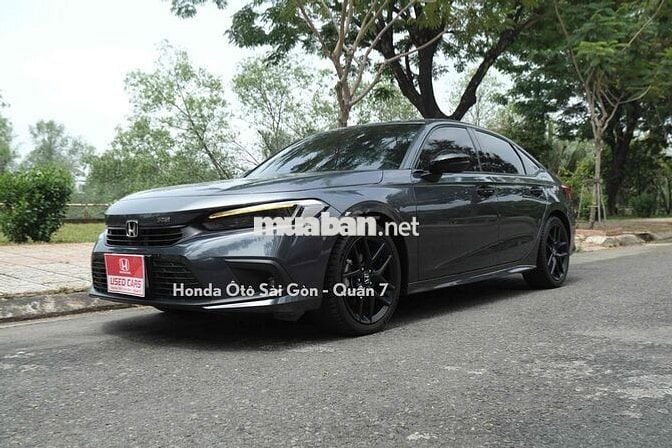 Honda Civic 2022 RS Xam - 22700 km, Sơn zin 99%