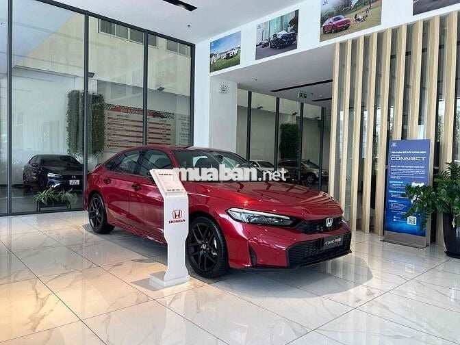 Honda Civic 2024 RS KM: 60Tr, Vay 80% Bao đậu NH