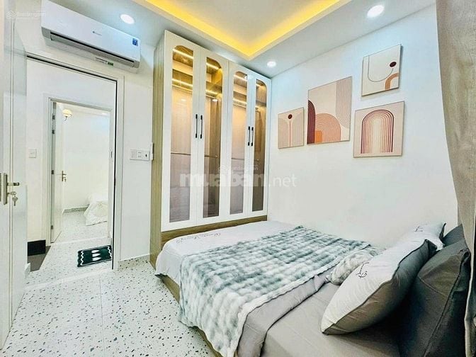 BÁN NHÀ MỚI GẤP!Đường Lê Trực Phường 7 Quận Bình Thạnh,DT:32m2/2.95 Tỷ