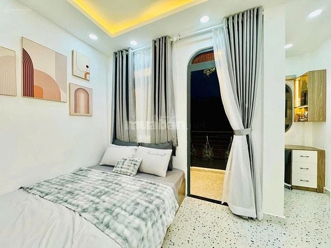 BÁN NHÀ MỚI GẤP!Đường Lê Trực Phường 7 Quận Bình Thạnh,DT:32m2/2.95 Tỷ
