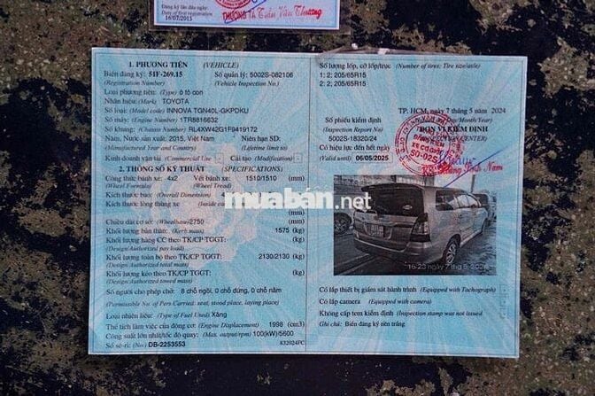 Toyota Innova 2015 G - tự động 57000 km