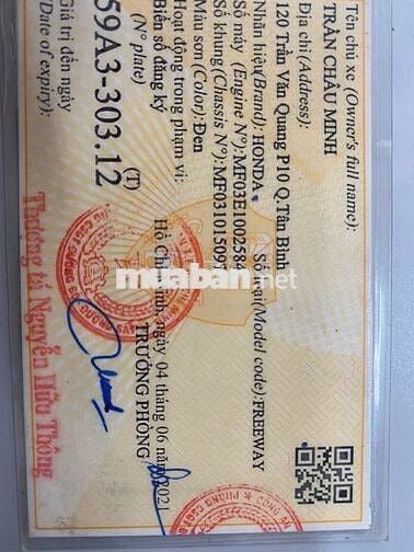 Vua Tay Ga Freeway 1992 Đen Lóc Máy Nguyên 100%