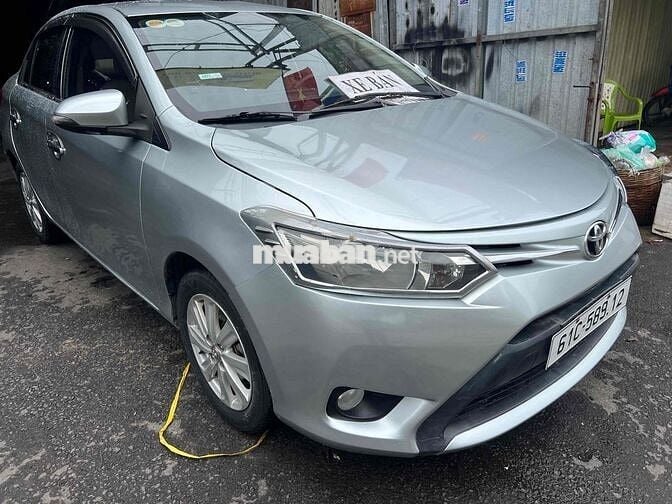 Toyota Vios 2015 bản E  ngay chủ đăng kiểm mới