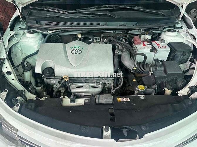 Toyota Vios 2017 1.5E CVT  số tự động - 162000 km