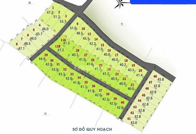 Bán đất thị trấn Kim Bài, Thanh Oai, Hà Nội, S: 41,8m2, giá 52,5 trệu/