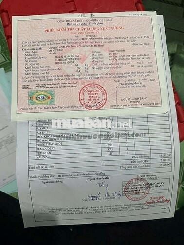Kẹt tiền cần bán gấp xe chưa bấm biển