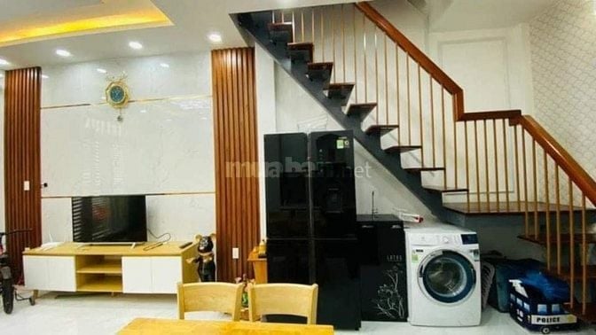👉3Ty1-Nhà đẹp-Gò-Vấp-Vô ở liền-Gần-công-viên-làng-hoa-khu dân cư .