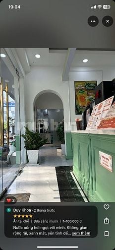 Cho thuê mặt bằng góc 2 mặt tiền Hoa Sứ- phố ẩm thực Phan Xích Long
