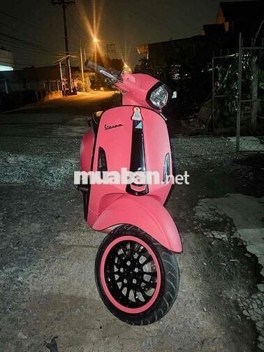 Cần Bán Xe Vespa 125 Hồng Nhám , Đời 2021 Bstp