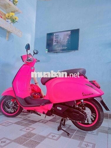 Cần Bán Xe Vespa 125 Hồng Nhám , Đời 2021 Bstp