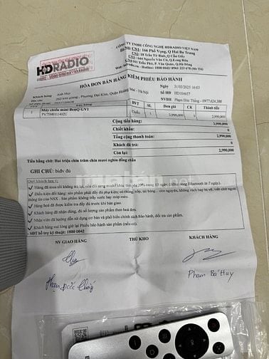 Máy Chiếu BENQ GV1 (hàng còn mới)
