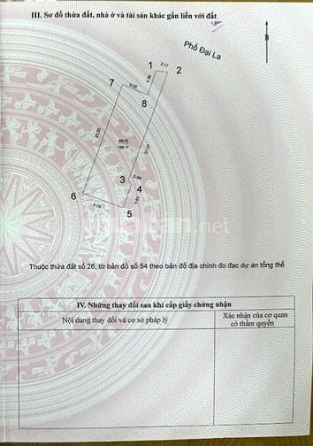 Bán đất mặt ngõ 39-41 Cự Khối Long Biên và MT tại số 157 Đại La HBT HN