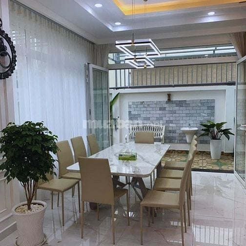 Villa full nội thất hiện đại phường Thạnh Mỹ Lợi, nhà mới, đẹp,có hầm