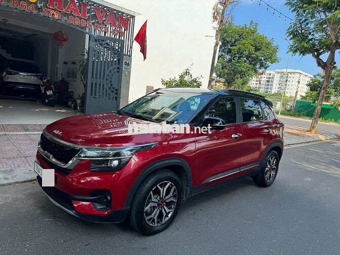 Kia Seltos Moden 2022 Luxury 1.4 AT logo mới