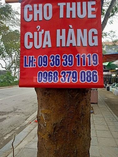 Cần cho thuê kiot mặt phố Nguyễn Hữu Thọ, diện tích 35 m2, 2 mặt tiền
