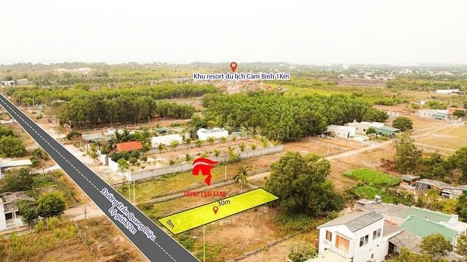 8x30 (240m2) Trần Quang Diệu Tân Phước Gần Biển Giá Rẻ